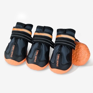 image:imageSpark Paws 365 Dog Shoes  AllSeason Boots for Winter Snow amp Hot Pavement365 Black Orange
