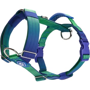 image:imageSpark Paws Comfort Control No Pull Dog Harness  Heavy Duty Front ClipLime Wave