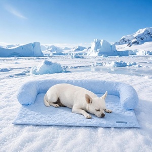 image:imageSpark Paws Cooling Couch Cover Dog Bed Furniture Protector MatHearts Blue