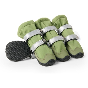 image:imageSpark Paws Dog Rainboots Waterproof Dog Shoes  Gray Camo Size 7Green