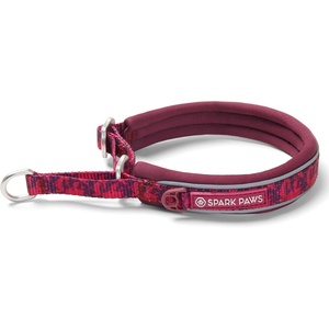 image:imageSpark Paws Martingale Dog Collar  Cushioned SlipOn Training Collar03 Fuchsia Camo