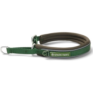image:imageSpark Paws Martingale Dog Collar  Cushioned SlipOn Training Collar06 Army Green