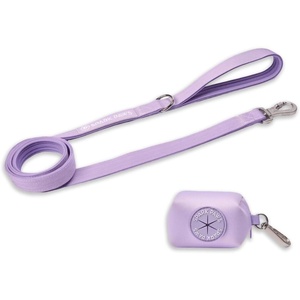 image:imageSpark Paws Premium Dog Leash amp Poop Bag Set  90s RetroPurple