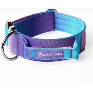 image:imageSpark Paws Tactical Large Dog Collar wHandle  Thick amp Wide Heavy Dutyblack