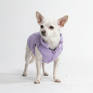 image:imageSpark Paws Winter Dog Jacket  Warm Water Resistant Coat Warm Fleece LinedLilac