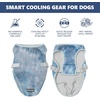 image:imageSpark Paws Dog Cooling Vest  Evaporative Summer Cooling SPF50 ProtectionIce Blue