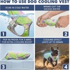 image:imageSpark Paws Dog Cooling Vest  Evaporative Summer Cooling SPF50 ProtectionNeon Purple