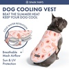 image:imageSpark Paws Dog Cooling Vest  Evaporative Summer Cooling SPF50 ProtectionPeaches