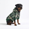 image:imageSpark Paws Dog Hoodie  ButterySoft Sweater Sweatshirt Clothes for PuppyGreen Plaid