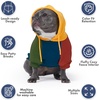 image:imageSpark Paws Dog Hoodie  ButterySoft Sweater Sweatshirt Clothes for PuppyPrimary Color Block