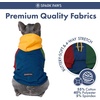image:imageSpark Paws Dog Hoodie  ButterySoft Sweater Sweatshirt Clothes for PuppyPrimary Color Block