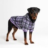 image:imageSpark Paws Dog Hoodie  ButterySoft Sweater Sweatshirt Clothes for PuppyPurple Plaid