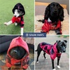 image:imageSpark Paws Dog Hoodie  ButterySoft Sweater Sweatshirt Clothes for PuppyRed  Black