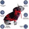 image:imageSpark Paws Dog Hoodie  ButterySoft Sweater Sweatshirt Clothes for PuppyRed  Black
