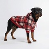 image:imageSpark Paws Dog Hoodie  ButterySoft Sweater Sweatshirt Clothes for PuppyRed Plaid
