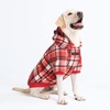 image:imageSpark Paws Dog Hoodie  ButterySoft Sweater Sweatshirt Clothes for PuppyRed Plaid