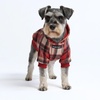 image:imageSpark Paws Dog Hoodie  ButterySoft Sweater Sweatshirt Clothes for PuppyRed Plaid