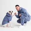 image:imageSpark Paws Dog Hoodie  ButterySoft Sweater Sweatshirt Clothes for PuppySlate Blue