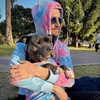 image:imageSpark Paws Dog Hoodie  ButterySoft Sweater Sweatshirt Clothes for PuppySnow Cone Skydye