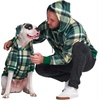 image:imageSpark Paws Human Hoodie  Matching outfit with your DogGreen Plaid