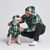 image:imageSpark Paws Human Hoodie  Matching outfit with your DogGreen Plaid