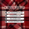 image:imageSpark Paws Human Hoodie  Matching outfit with your DogRed Plaid