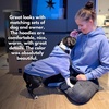 image:imageSpark Paws Human Hoodie  Matching outfit with your DogSlate Blue