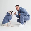 image:imageSpark Paws Human Hoodie  Matching outfit with your DogSlate Blue