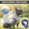 image:imageSpark Paws Sunblock Dog TShirt SPF 30 UV Sun Protection Summer CoolingBlue  Grey