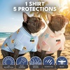 image:imageSpark Paws Sunblock Dog TShirt SPF 30 UV Sun Protection Summer CoolingPineapple  Seashells