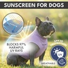 image:imageSpark Paws Sunblock Dog TShirt SPF 30 UV Sun Protection Summer CoolingPurple  Peach
