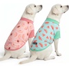 image:imageSpark Paws Sunblock Dog TShirt SPF 30 UV Sun Protection Summer CoolingWatermelon  Peach