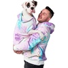 image:imageSpark Paws Human Hoodie  Matching outfit with your DogRetro Sky Dye