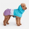 image:imageSpark Paws Dog Raincoat  Waterproof Rain Jacket wHood Full CoverageAqua White Purple